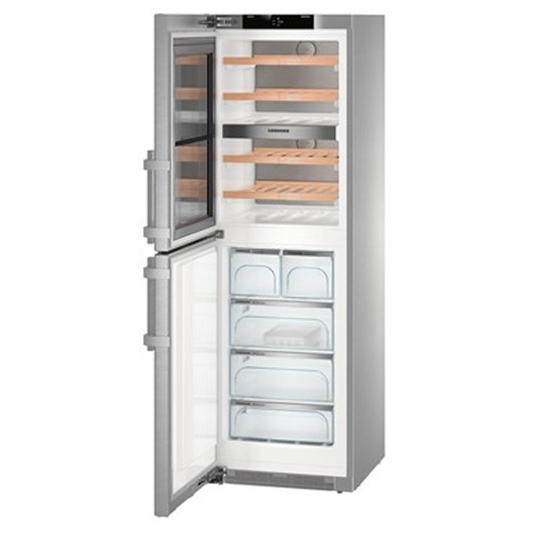 Liebherr 327L Freestanding Freezer and Wine Cellar - Left Hinged SWTNES4265LHH