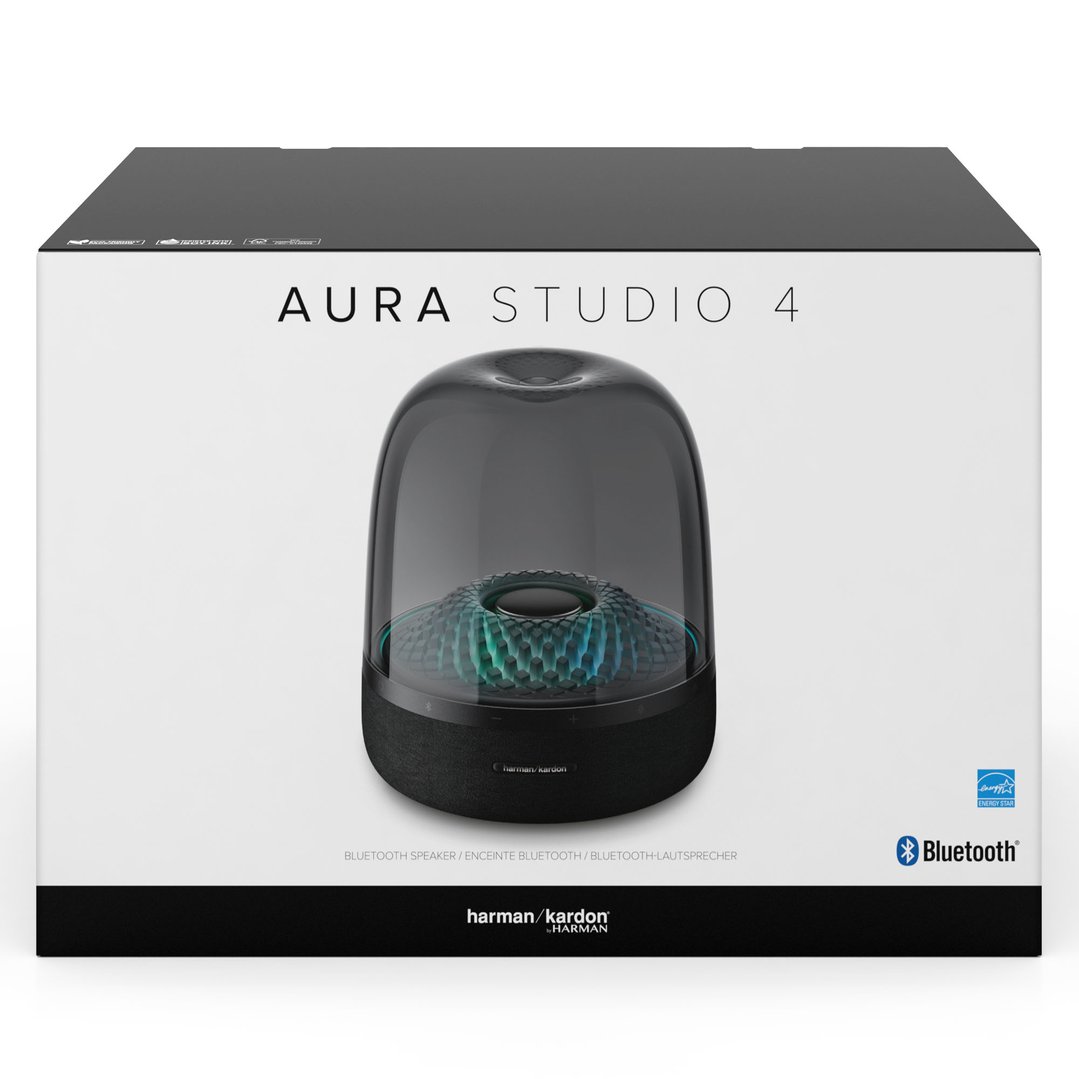 Harman Kardon Aura Studio 4 Wireless Bluetooth Speaker Black HKAURAS4BLKAS
