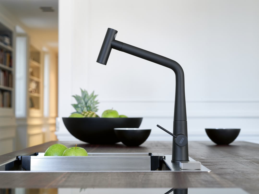 Franke Icon Pullout Tap Matte Black TA6861MB