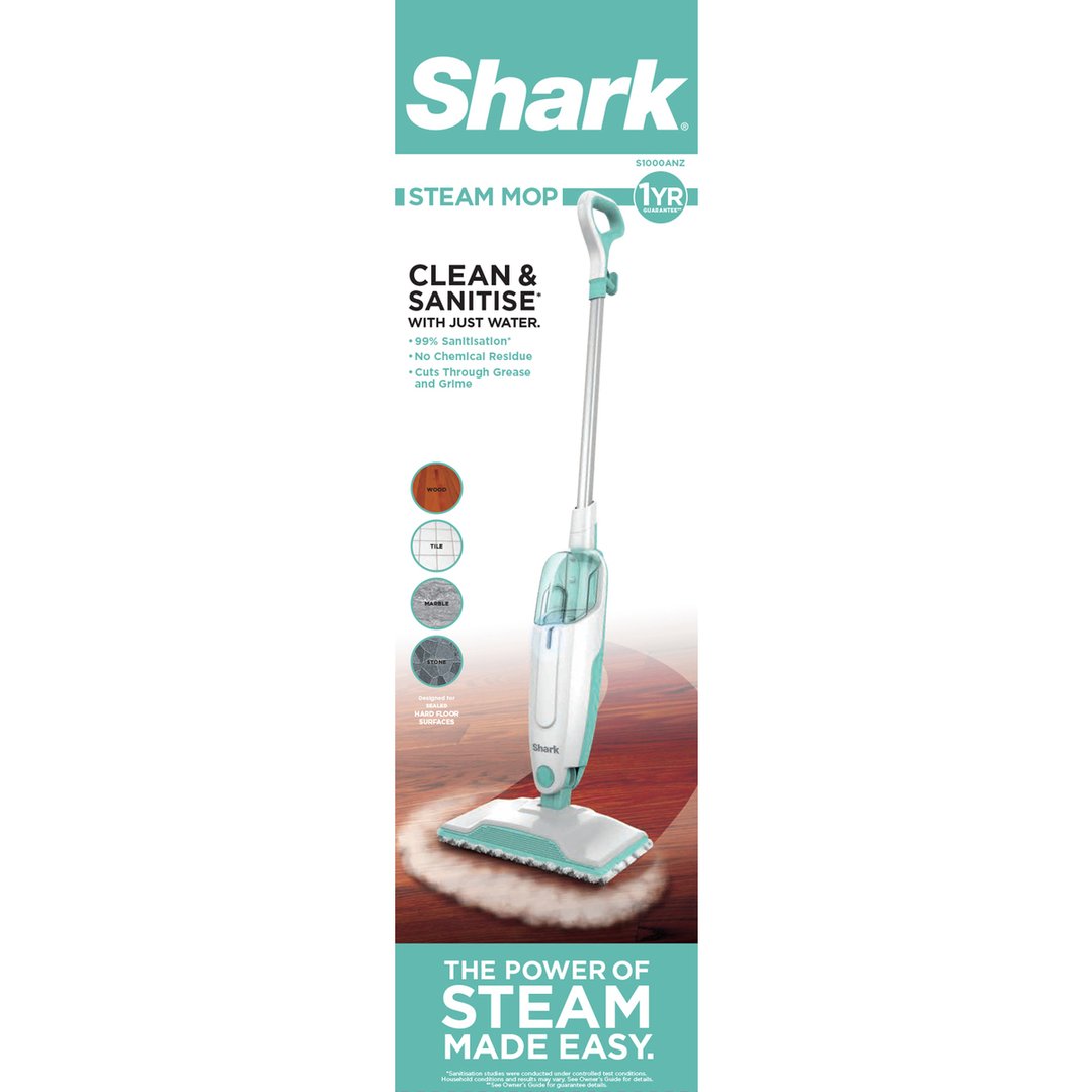 Shark Steam Mop S1000 Buy Online with Afterpay & ZipPay Bing Lee