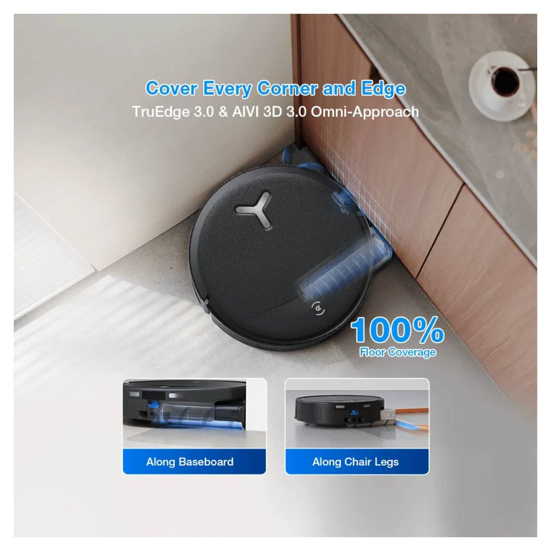 Ecovacs DEEBOT T80S OMNI Black Robot Vacuum & Mop DEEBOT-T80S-OMNI