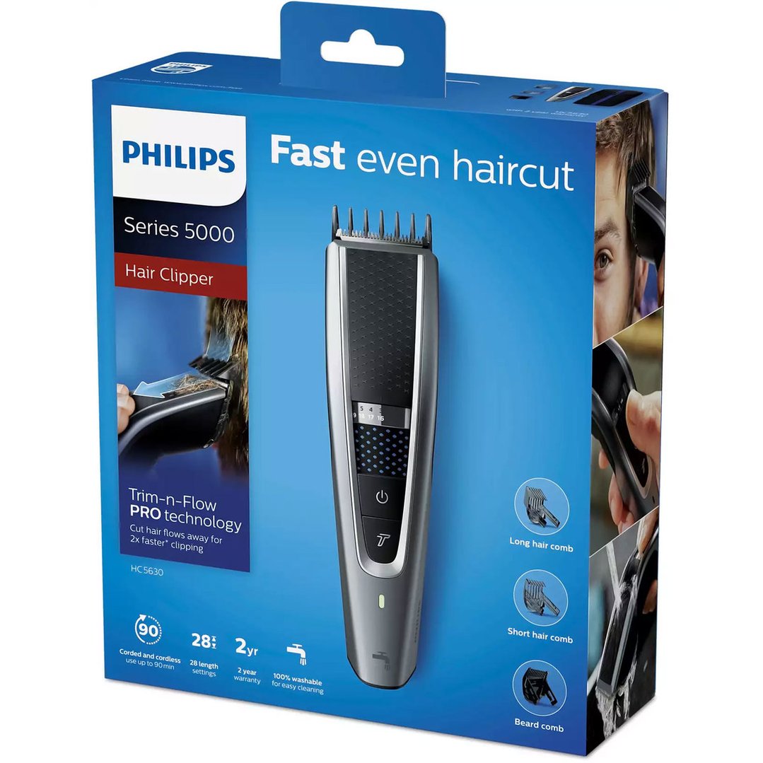 Philips Series 5000 Washable Hair Clipper. HC5630/15