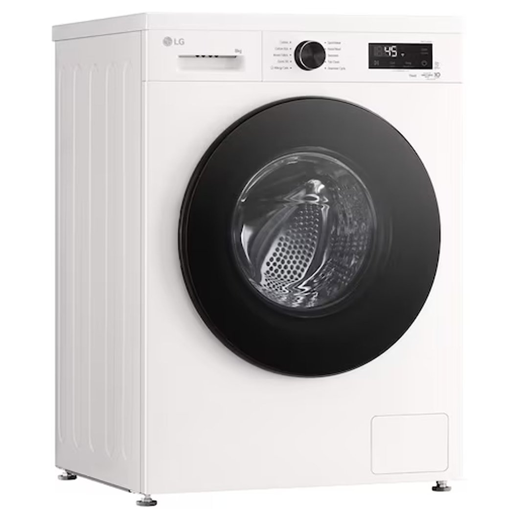 LG 8kg Series 1 Front Load Washer - Steam WV1-1208WX