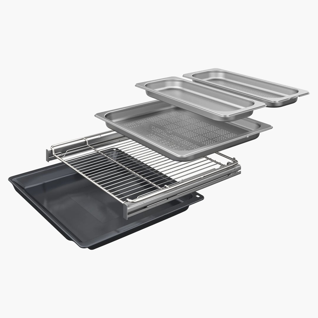 Neff Compact Oven with FullSteam with Brushed Bronze Side Trims / Handle and TwistPad Flex C29FY5CY0-BB