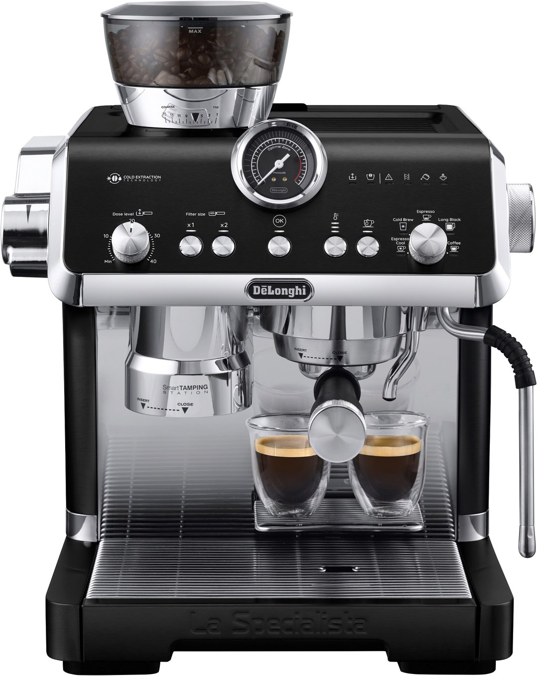 Delonghi La Specialista Opera Manual Coffee Machine - Black EC9555BK