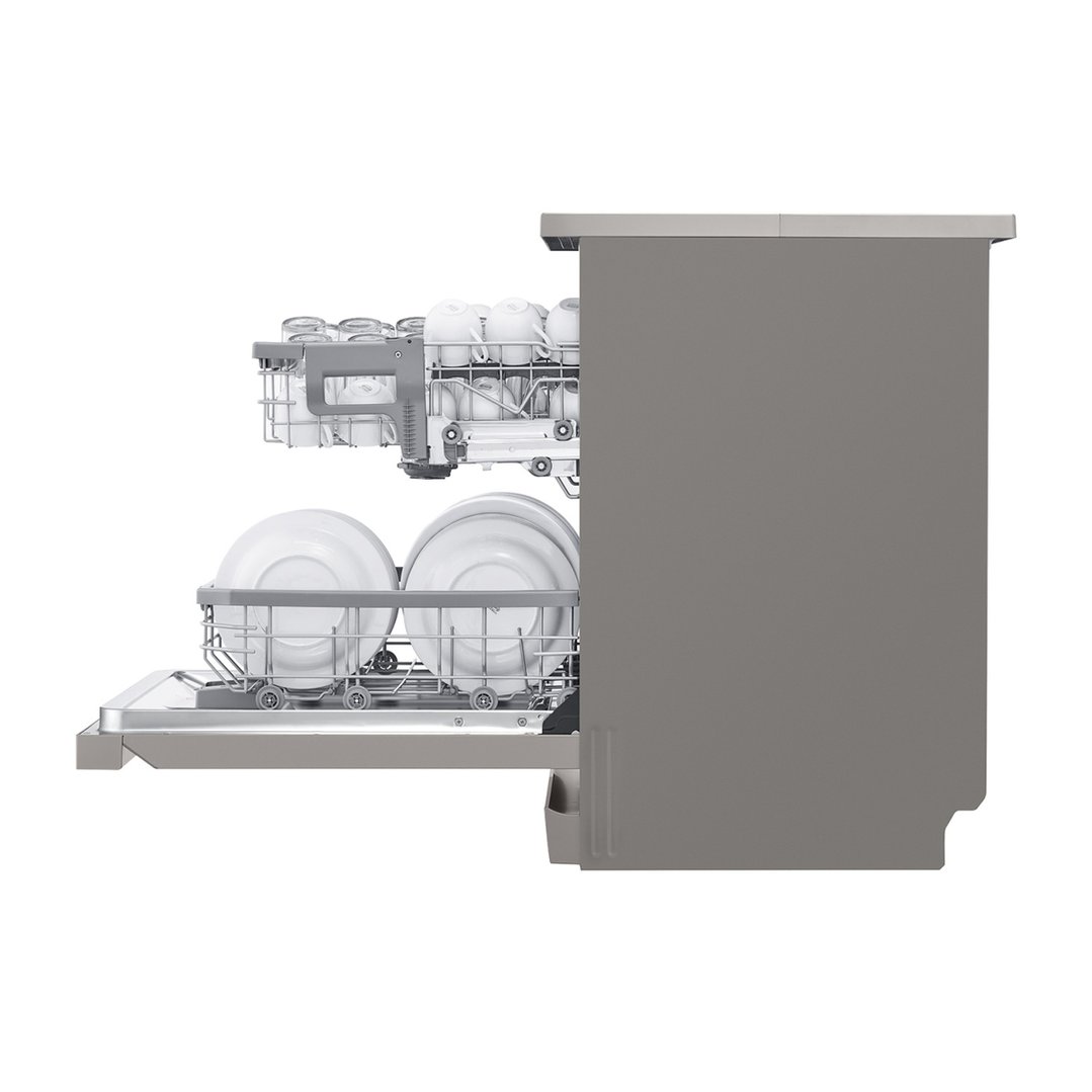 LG XD Series Quadwash Dishwasher Platinum Steel XD4B24PS