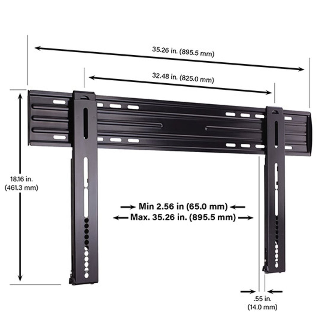Sanus Super-Slim Profile Wall Mount LL11-B2