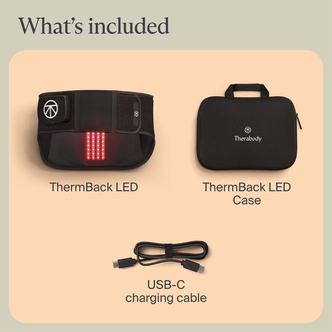 Therabody ThermBack LED - 4-in-1 Back Wrap With Heat RT0004289-6A10