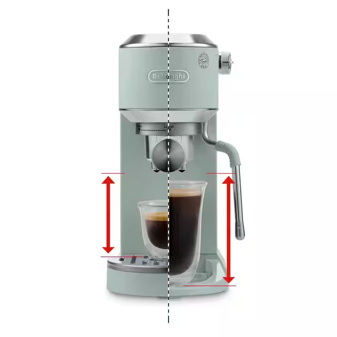 Delonghi Dedica Duo Manual Coffee Machine Green EC890GR