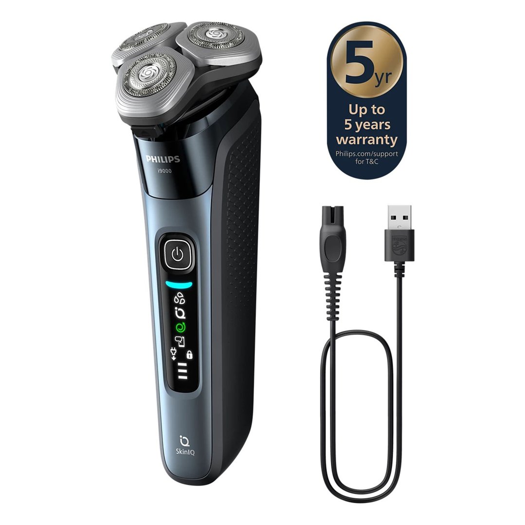 Philips i9000 Wet&Dry Electric Shaver with SkinIQ X9001/20
