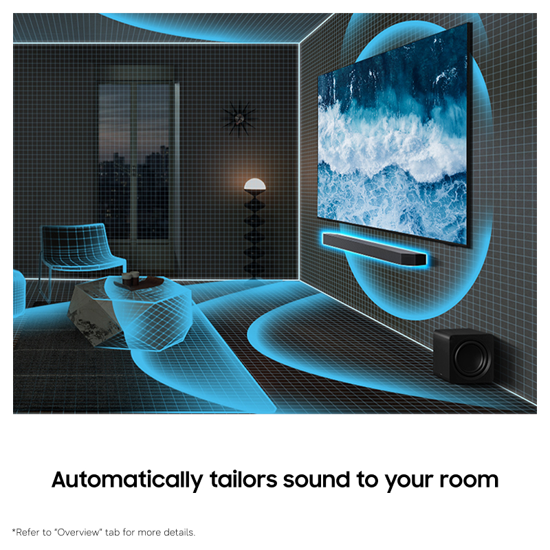Samsung Q-series Soundbar HW-Q990H 11.1.4 ch Subwoofer & Rear (2026) HW-Q990H/XY