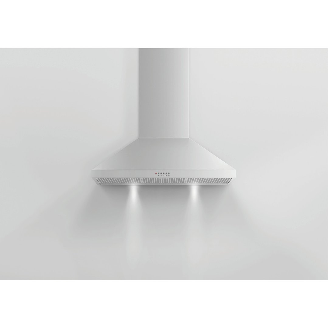 Fisher & Paykel Series 7 Wall Rangehood, 90cm, Pyramid Chimney HC90PCX1