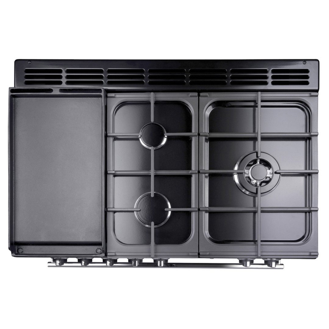 Falcon Professional+ FX 90cm Dual Fuel Upright Cooker Stainless Steel/Chrome PROP90FXDFSSCH