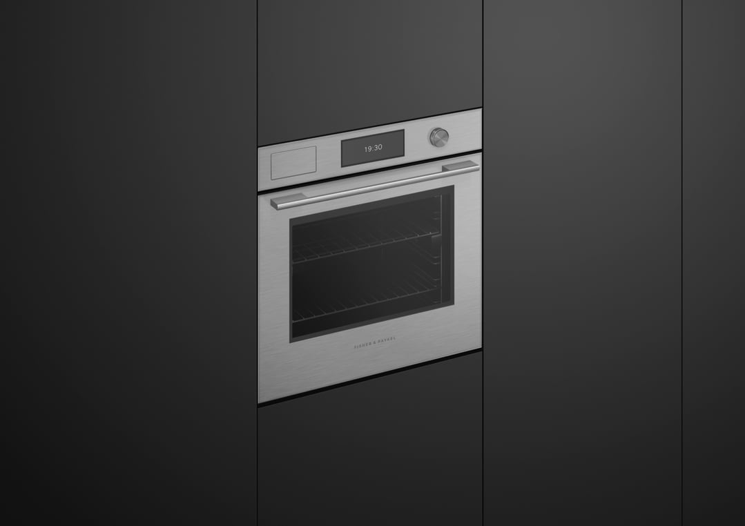 Fisher & Paykel 60cm Contemporary Combi-Steam Oven, Brushed Silver OS60SACVUDX5