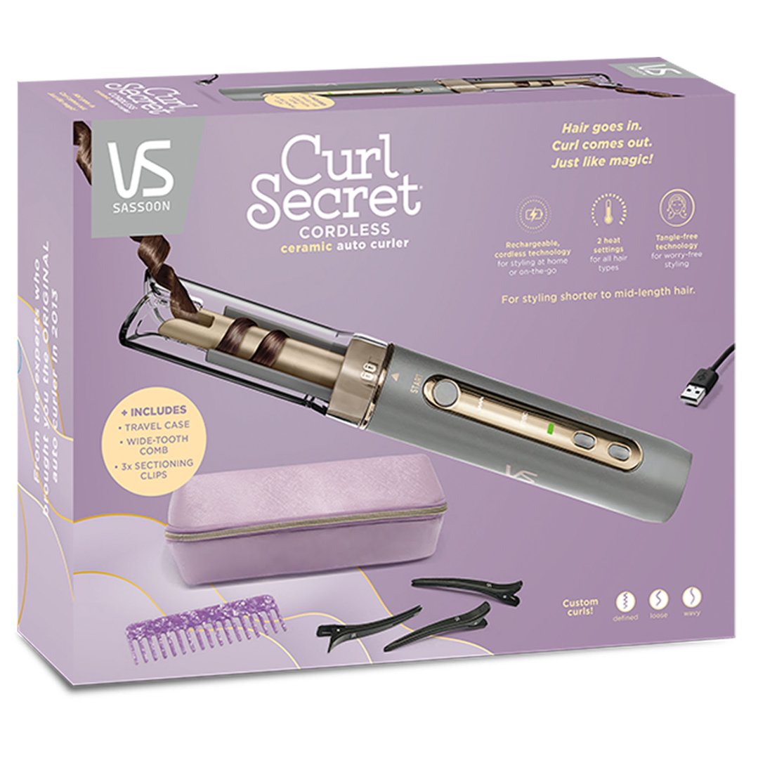 Vs Sassoon Curl Secret® Cordless Ceramic Auto Curler VSC1040A
