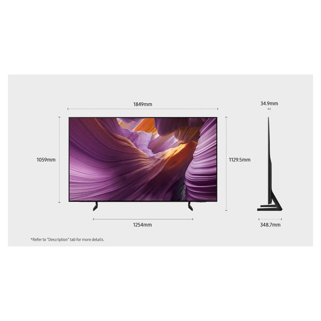 Samsung 83" S85F OLED 4K Smart AI TV 2025 QA83S85FAEXXY