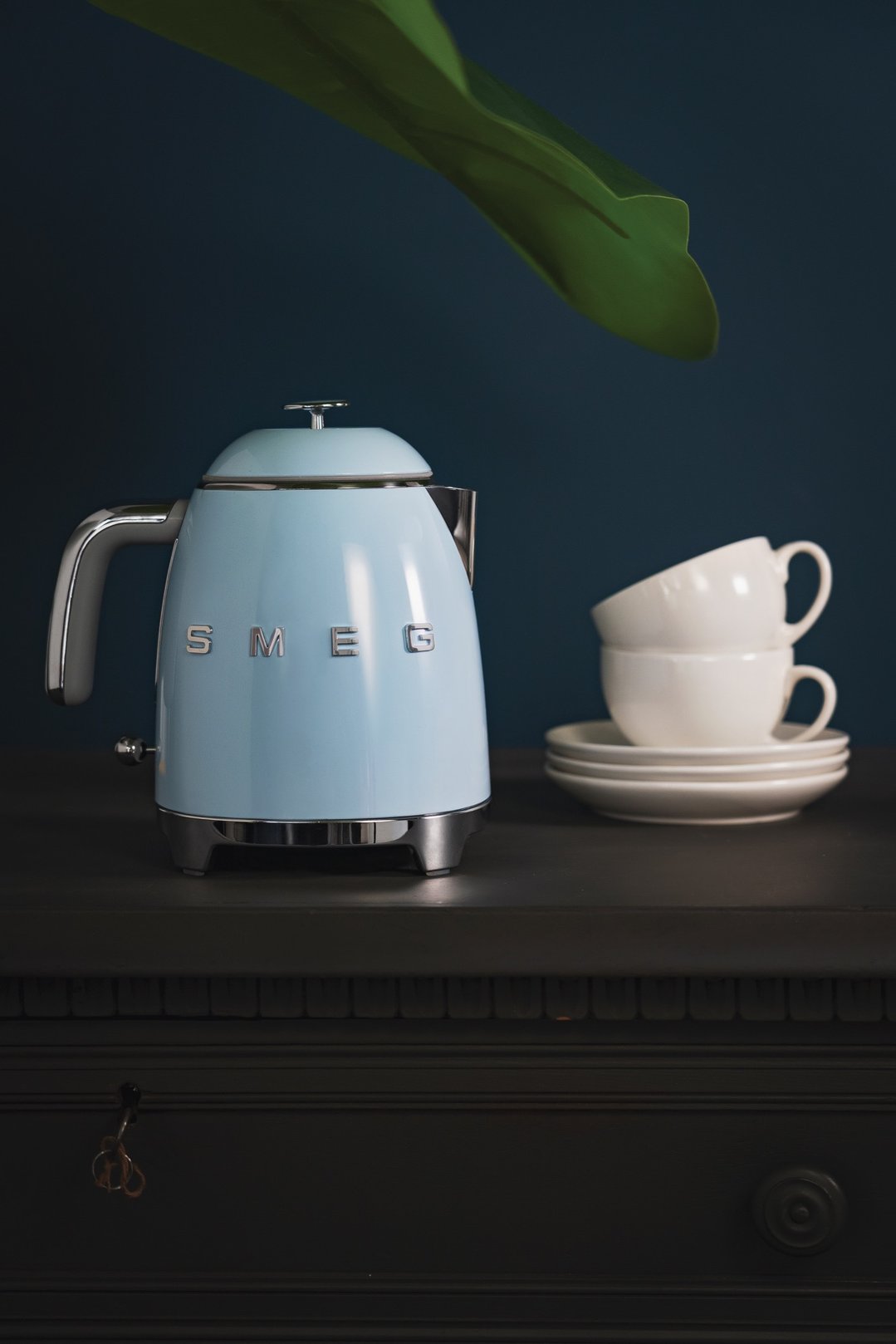 Smeg Mini Kettle 50's Retro Style - Pastel Blue KLF05PBAU