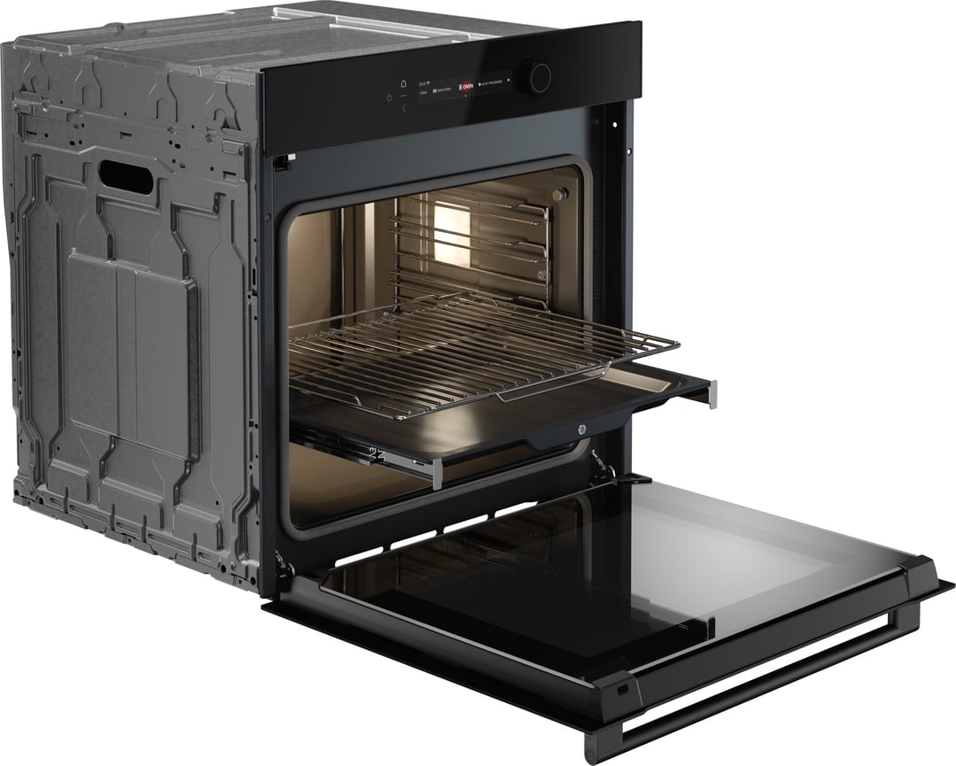 ASKO Craft Glass 60cm Pyrolytic Oven - Black Glass OTP56BGH-AU