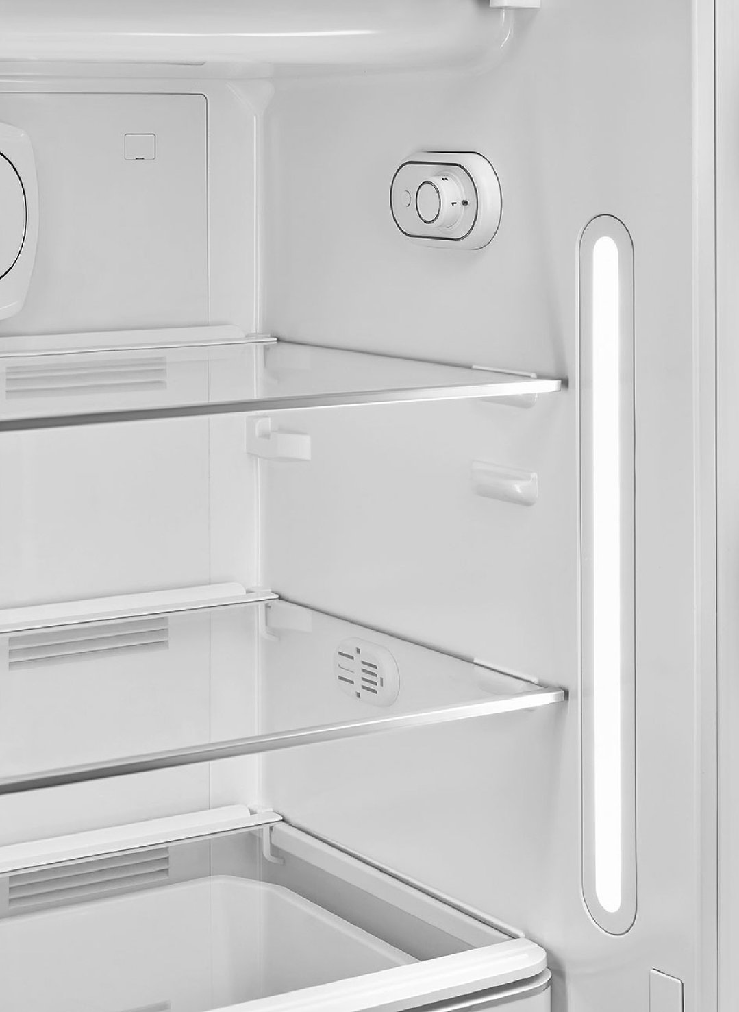 Smeg FAB28 50's Style 270L Retro Refrigerator Right Hand Hinge - Pastel Blue FAB28RPB6AU