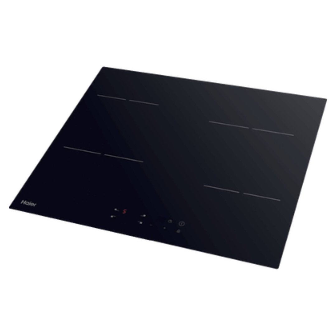 Haier 60cm Electric Cooktop, 4 Zone HCE604TB3