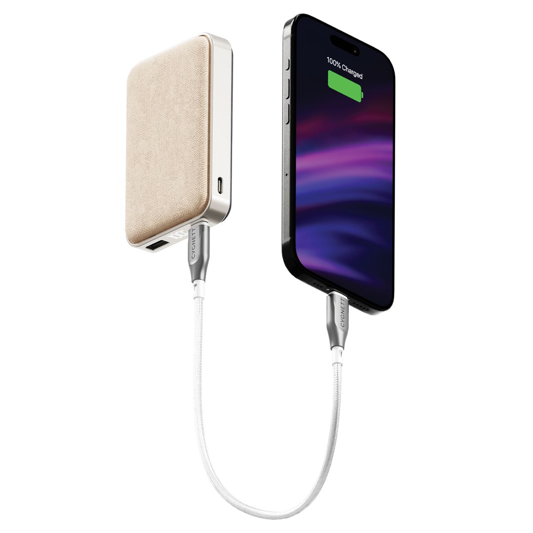 Cygnett ChargePro CCC Power Bank 10K - Champagne CY5179PBCHE