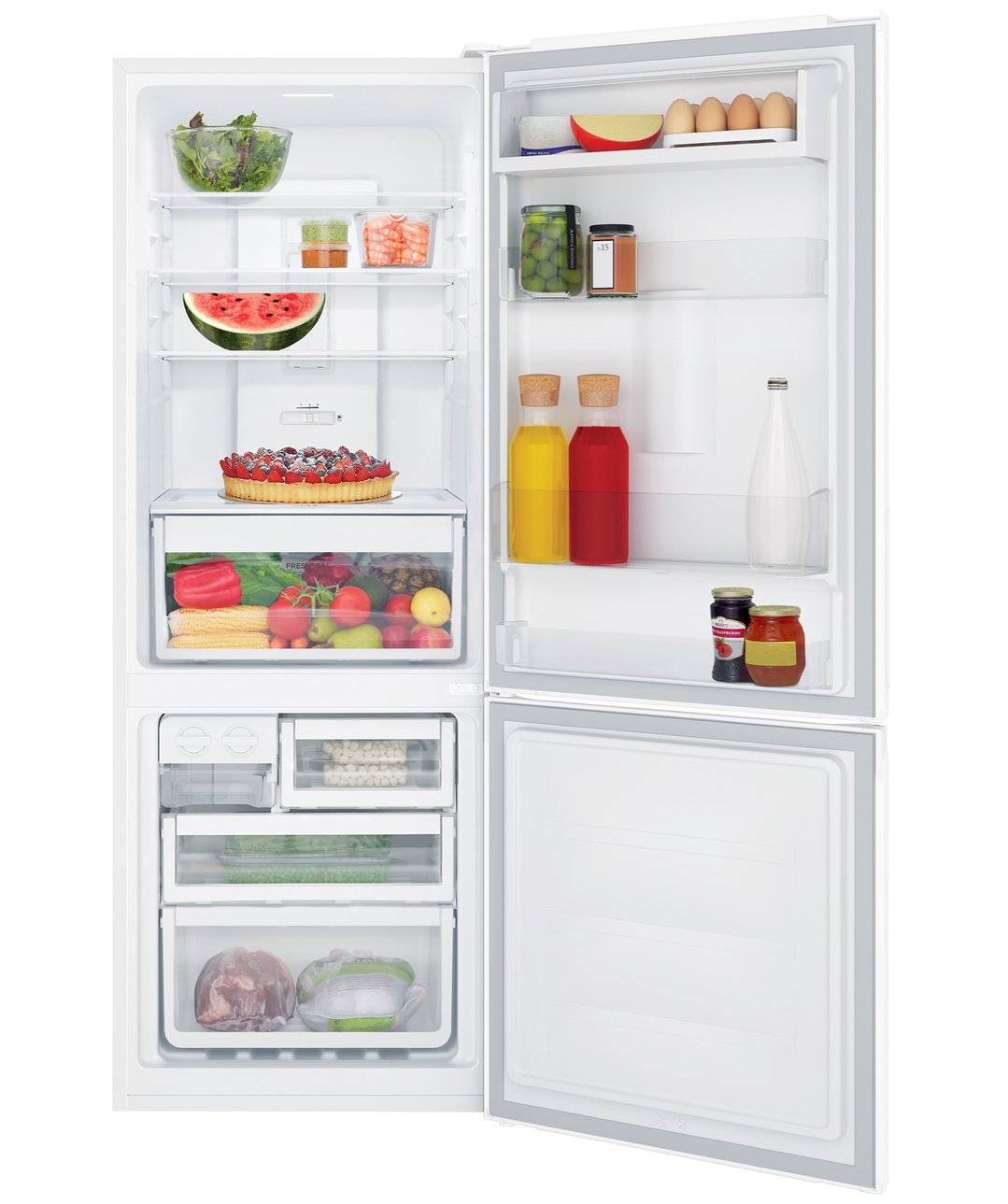 Westinghouse 308L Bottom Mount Freezer Refrigerator WBB3100WK