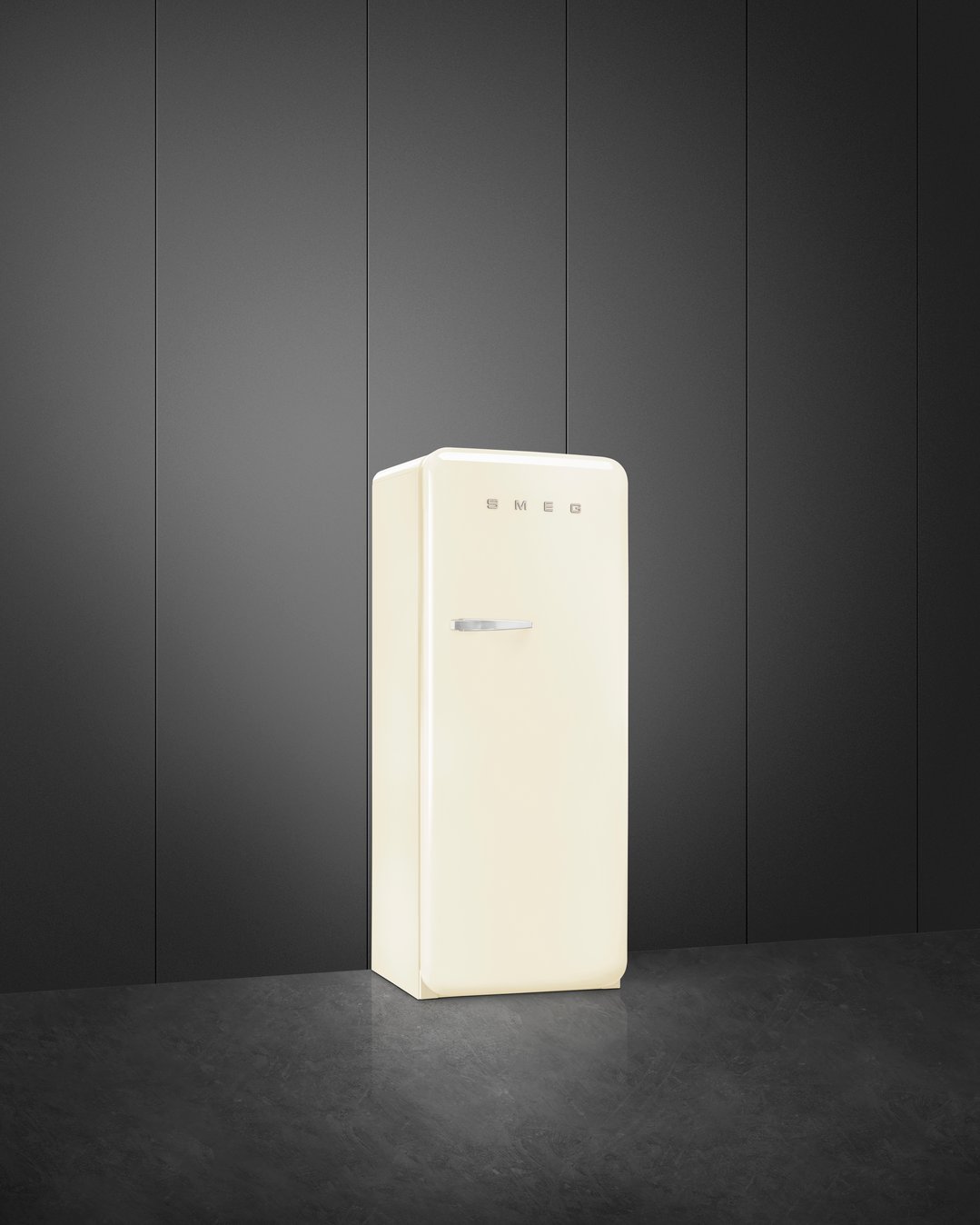 Smeg FAB 28 50’S Style Retro Refrigerator, Right Hand - Cream FAB28RCR5AU