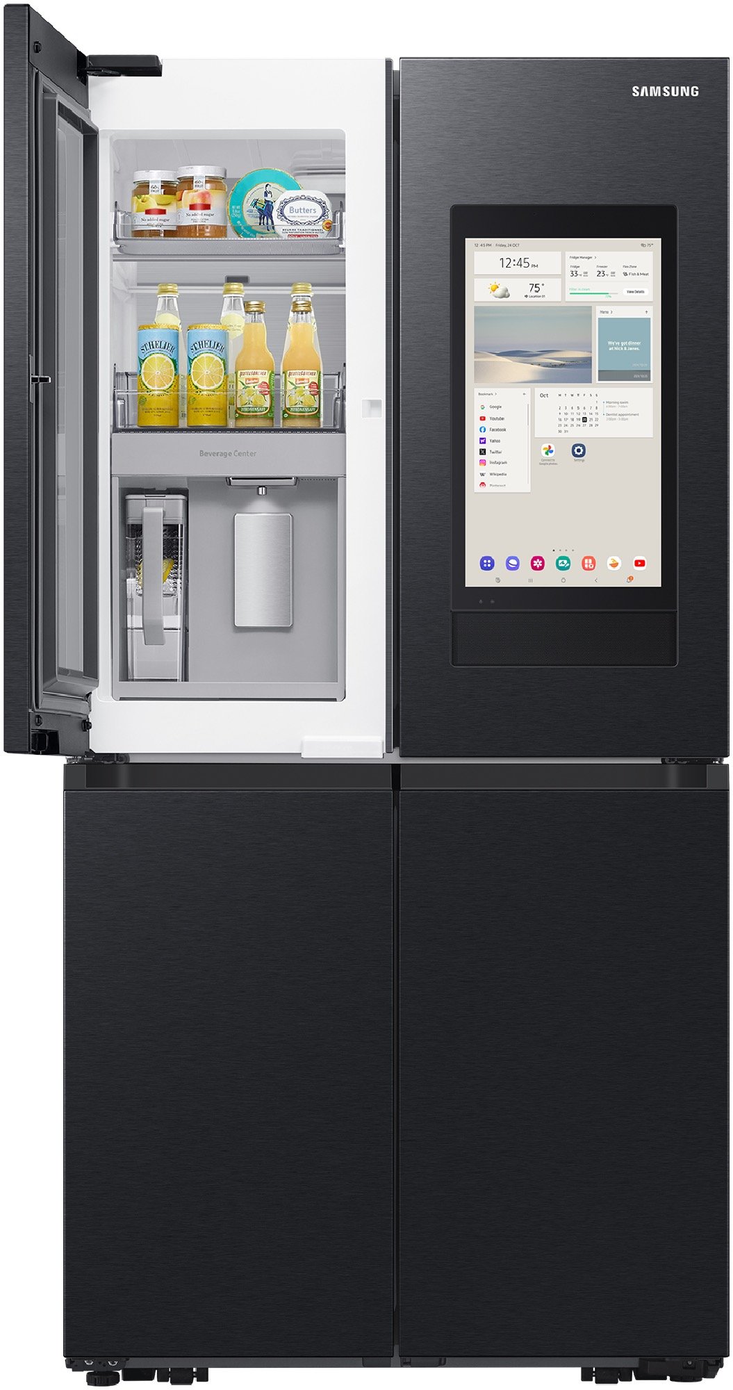 Samsung 810L AI Family Hub™ French Door Refrigerator SRF9800BFH