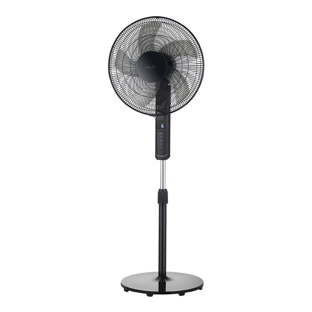Inalto Pedestal Fan with LED Display Black IPFS13TB