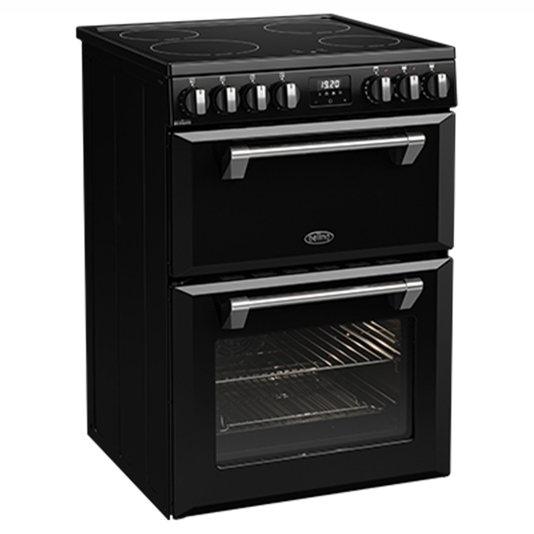 Belling Mini Richmond 60cm Induction Range Cooker Black BMR60DOINDB