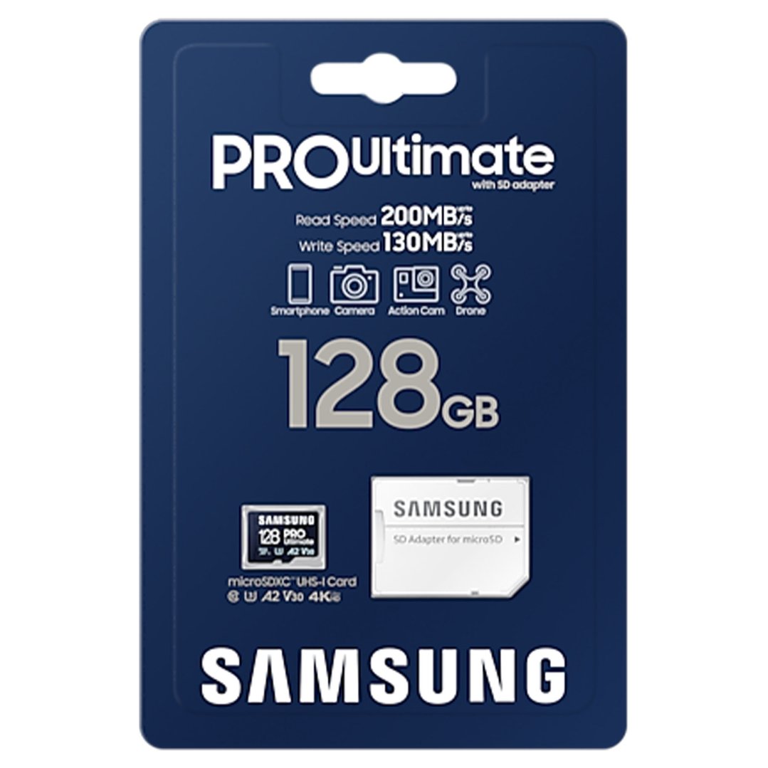 Samsung 128GB PRO Ultimate microSD Card. MB-MY128SA
