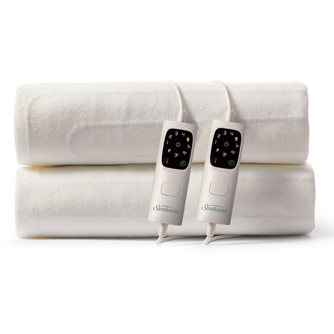 Sunbeam Sleep Perfect Antibacterial Electric Blanket Queen BLA6351