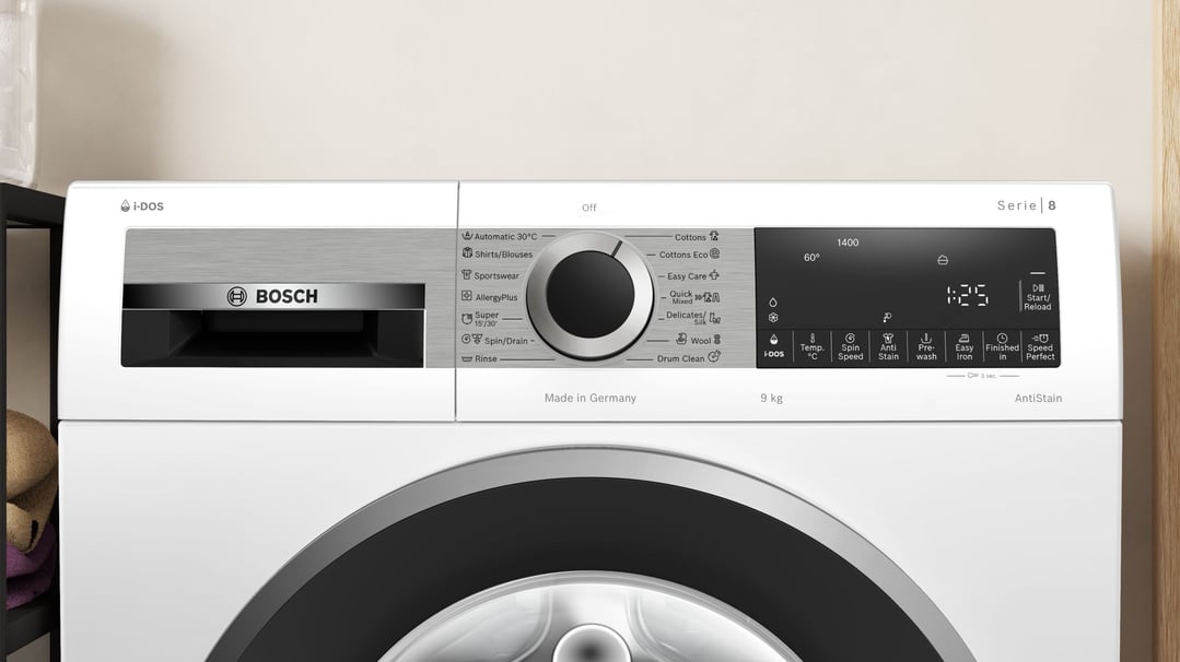 Bosch 9kg Series 8 Front Load Washing Machine WGG244A0AU