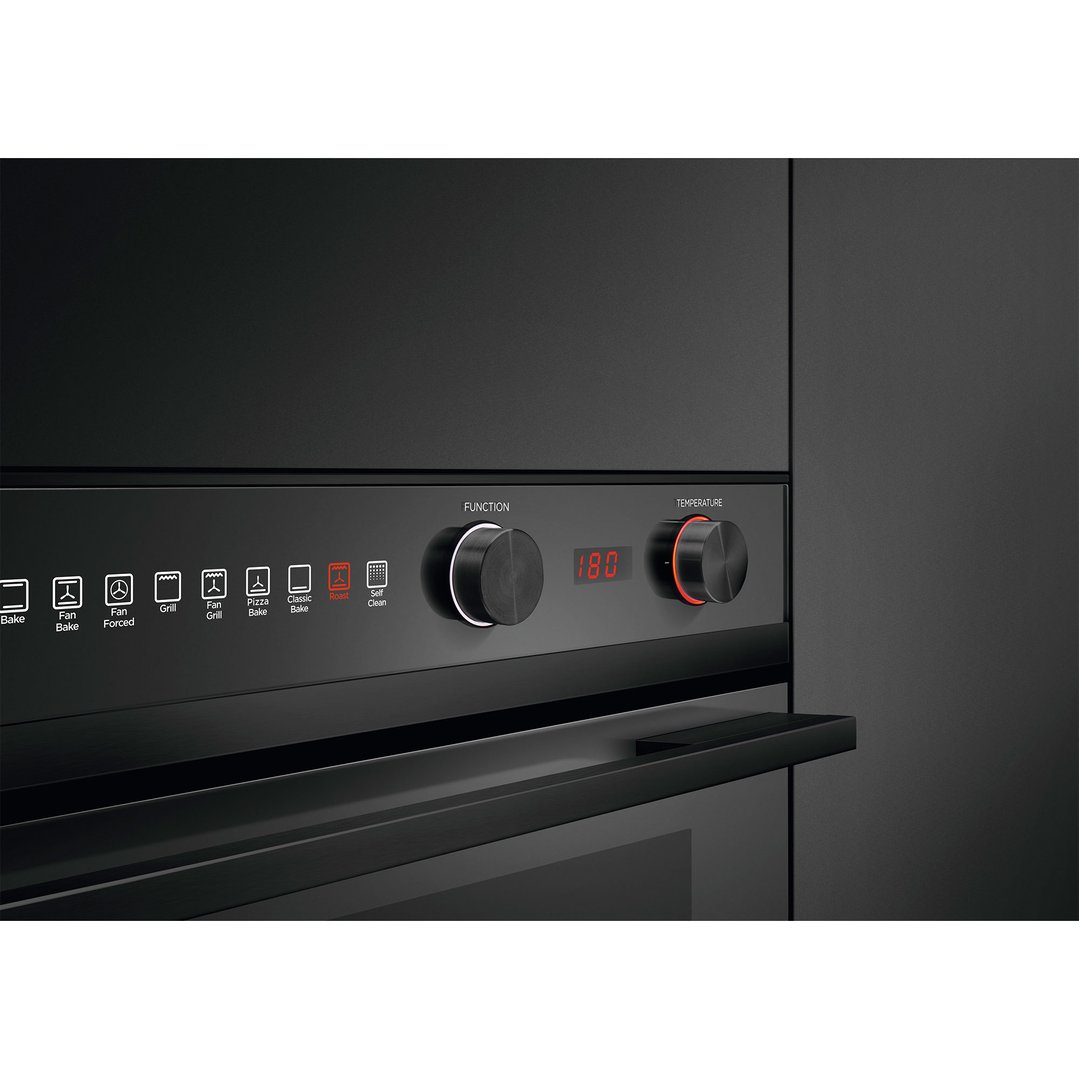 Fisher & Paykel 60cm Series 7 Contemporary Pyrolytic Oven, 9 Function OB60SD9PB1
