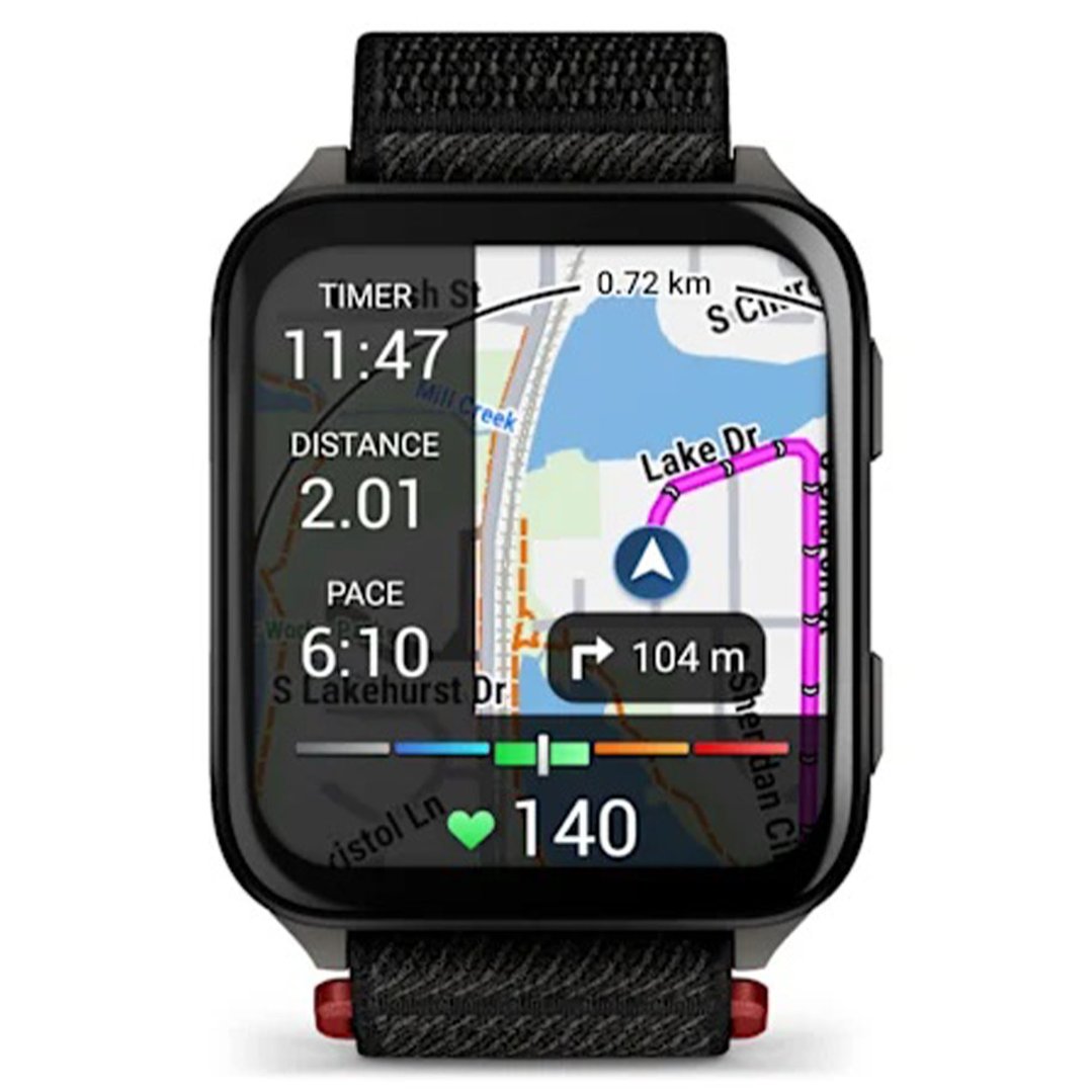 Garmin Venu® X1 Black with Slate Titanium Caseback 010-02980-04