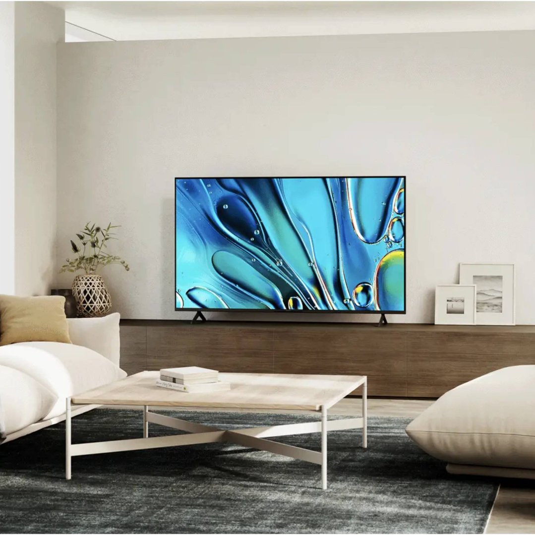 Sony BRAVIA 3 4K HDR TV on a media console in a living room