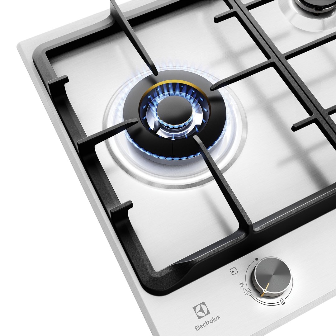 Electrolux 90cm UltimateTaste 900 5 Burner Gas Cooktop Stainless Steel EHG955SE