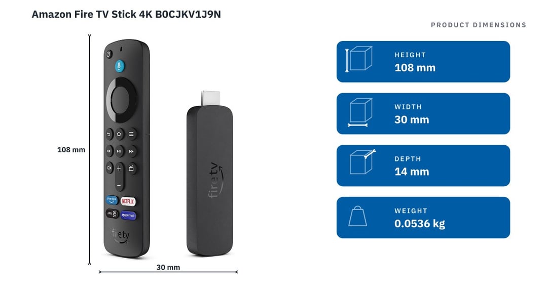 Amazon Fire TV Stick 4K B0CJKV1J9N