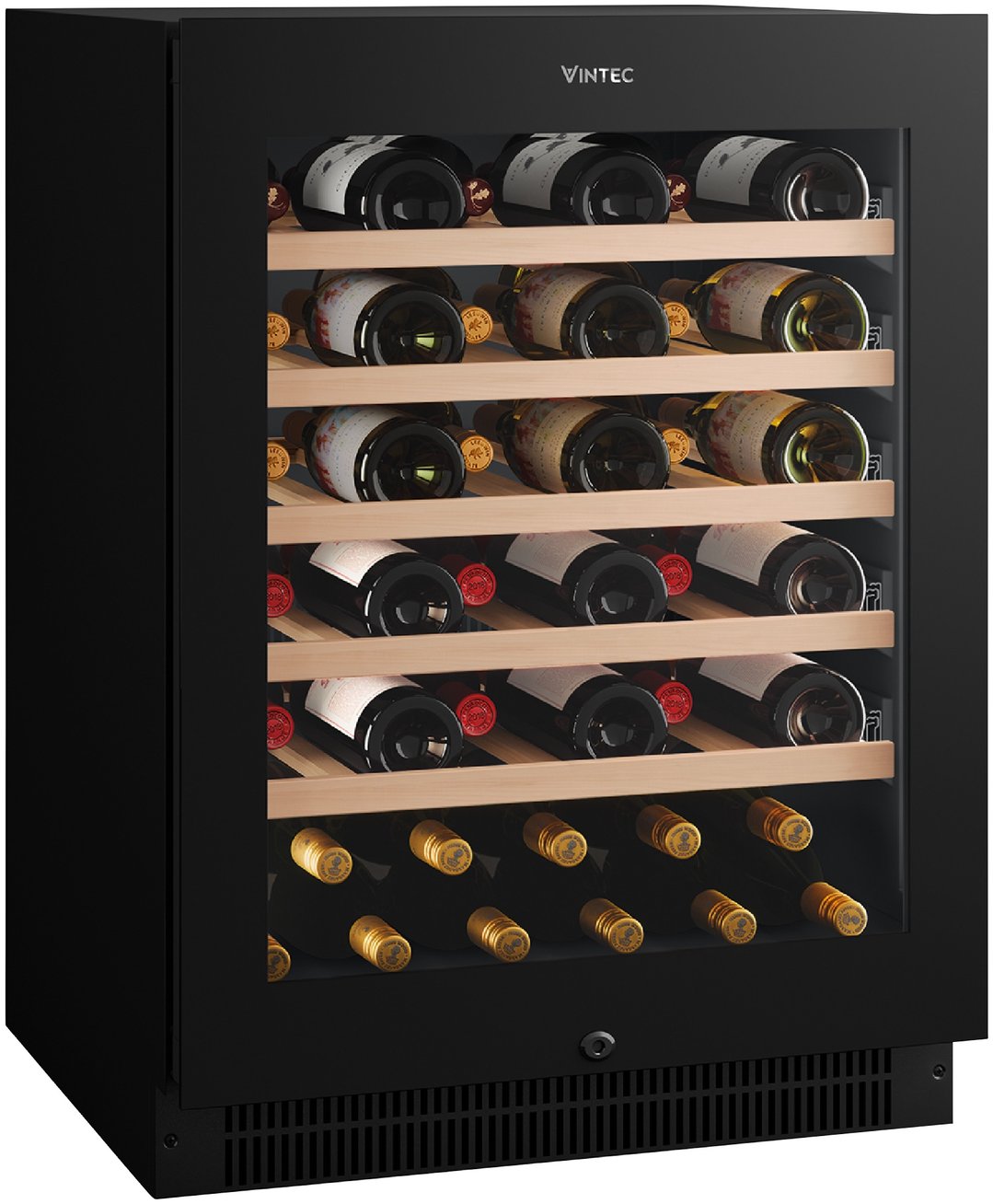 Vintec 41-Bottle Single Zone Wine Cabinet VWS820SCB-X