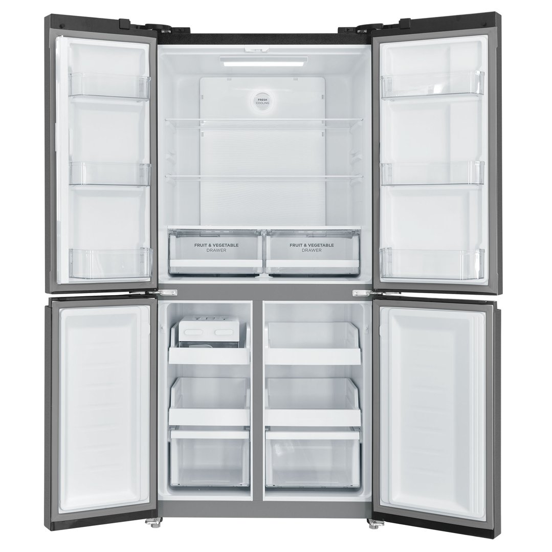 Westinghouse 496L French Door Refrigerator, Matte Charcoal Black WQE4900BA