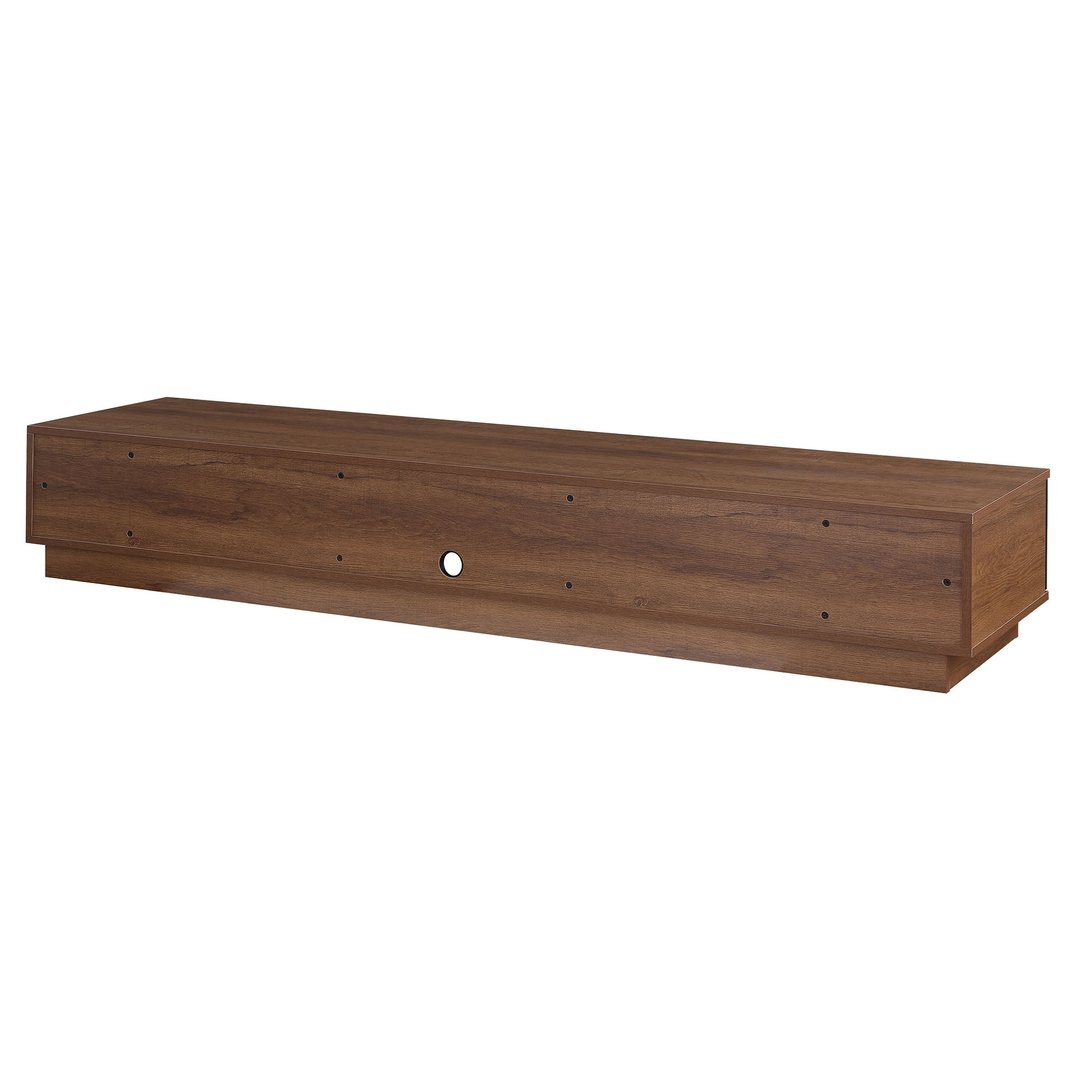 Tauris Rio 2200mm Low Line TV Cabinet - Dark Oak RIO2200LLDO