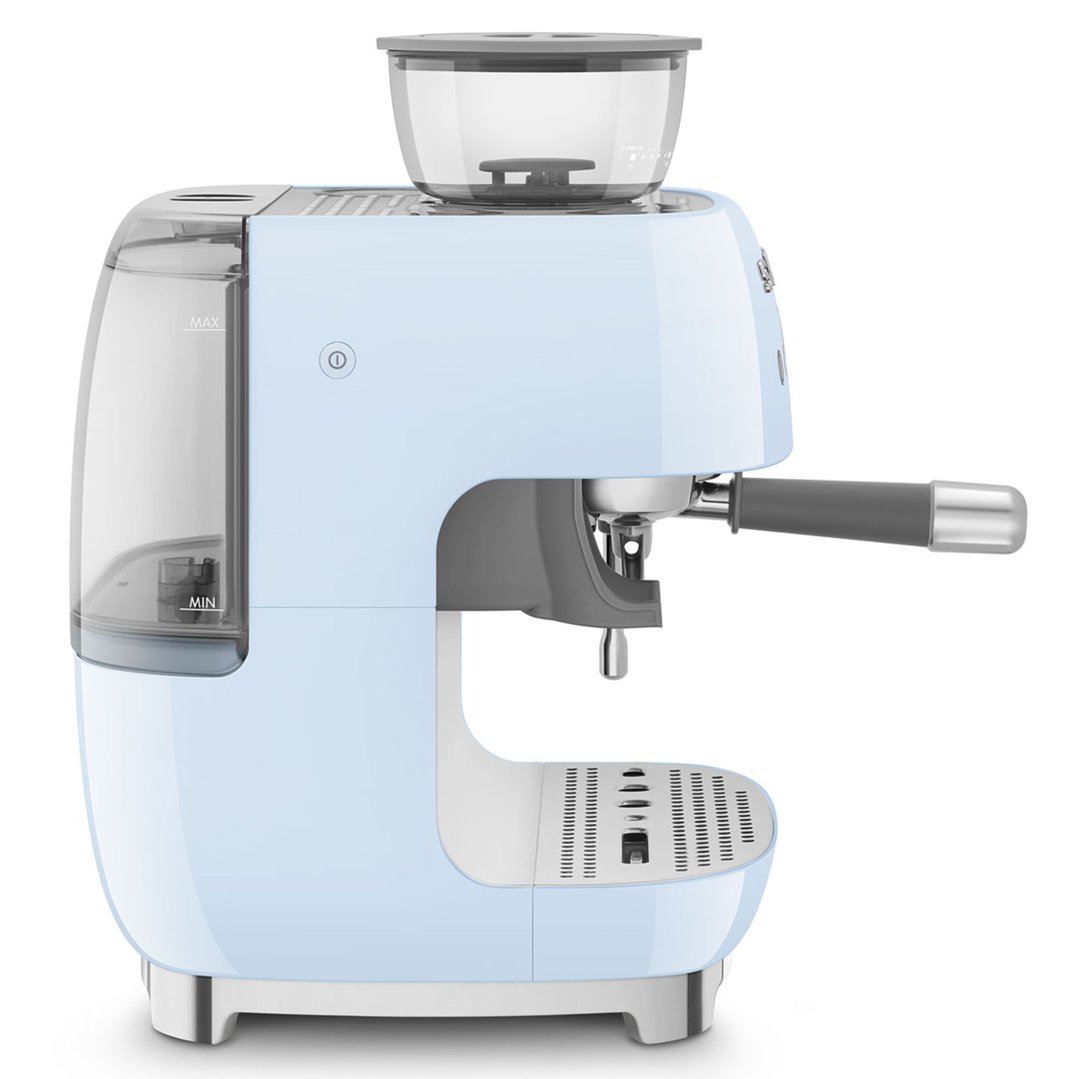 Smeg Espresso Coffee Machine - Blue EGF03PBAU