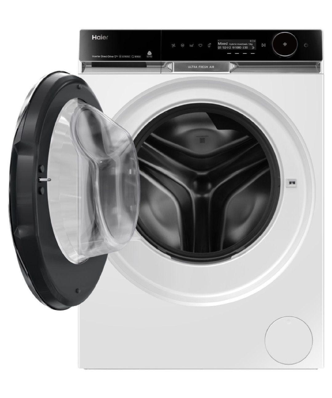 Haier 12kg 600 Series Front Loader Washing Machine White HWF12PXW2