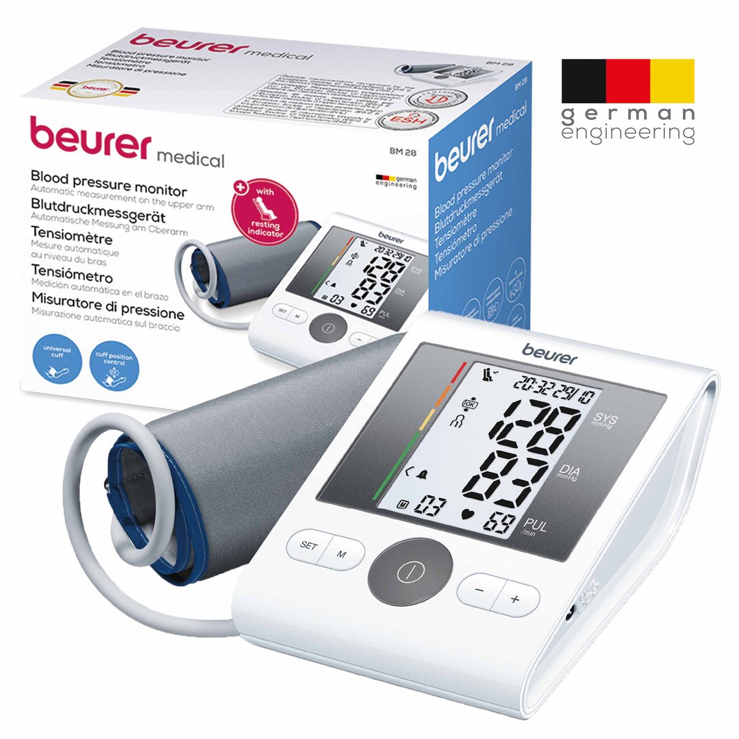 Beurer Upper Arm Blood Pressure Monitor BM28