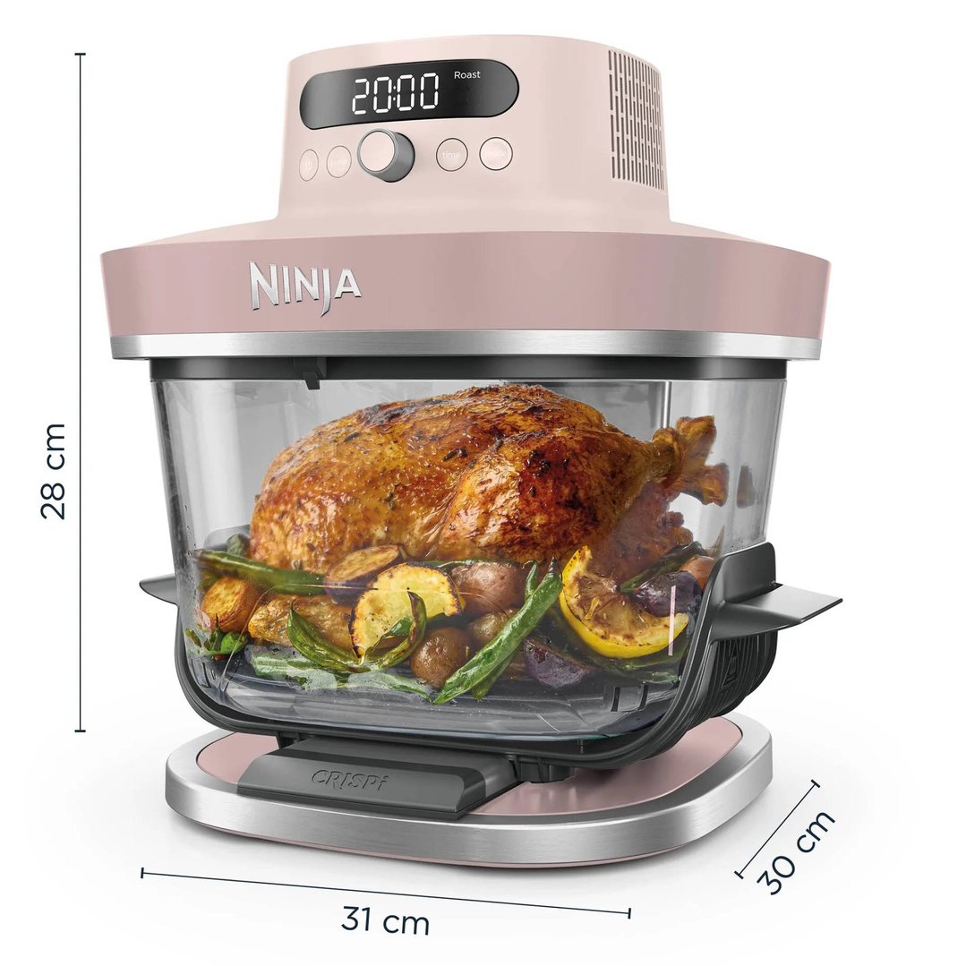 Ninja Crispi Pro 6-in-1 Glass Air Fryer - Pink AS101PK