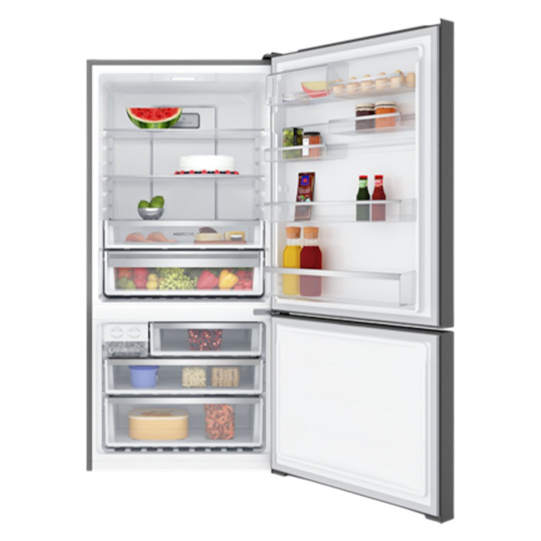 Electrolux 496L UltimateTaste 500 Bottom Freezer Fridge - Matte Black EBE5007BD-R
