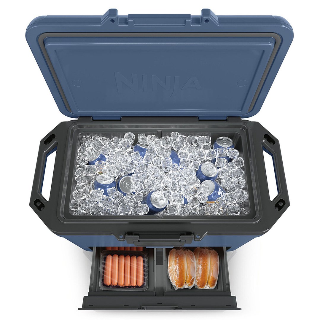 Ninja 47L FrostVault Hard Cooler with Dry Zone - Blue FB151BL