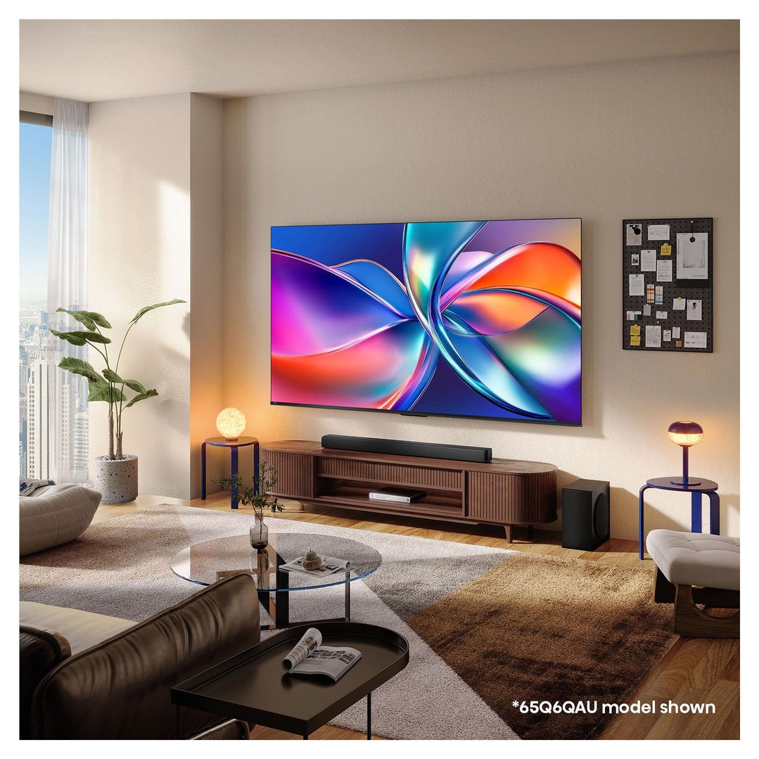 Hisense 50" Q6QAU 4K QLED Smart TV (2025) 50Q6QAU