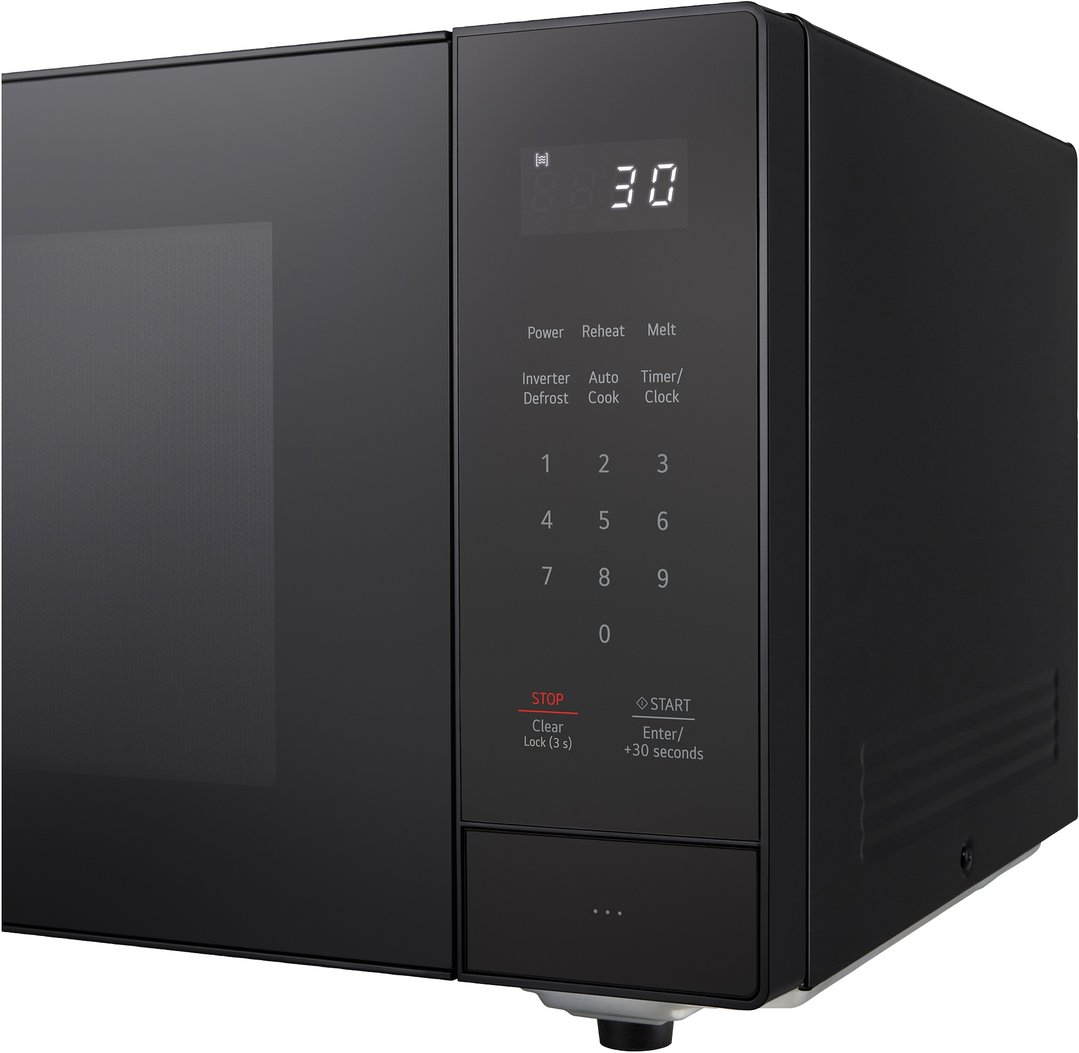 LG 32L, 1200W, Inverter Flatbed Microwave, Black MF3226PBS