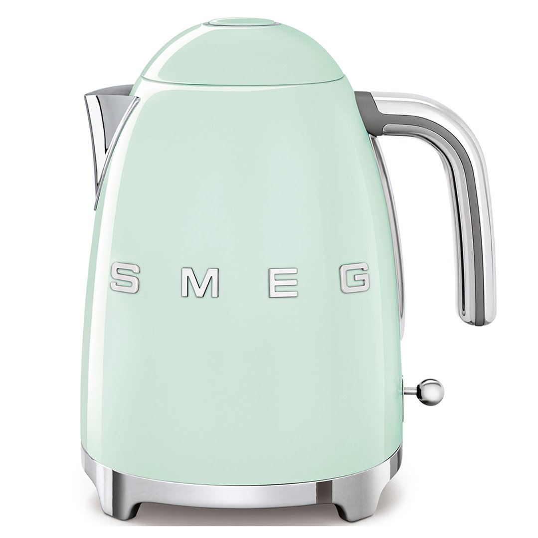 Smeg 50's Retro Style Aesthetic Electric KettlePastel Green KLF03PGAU